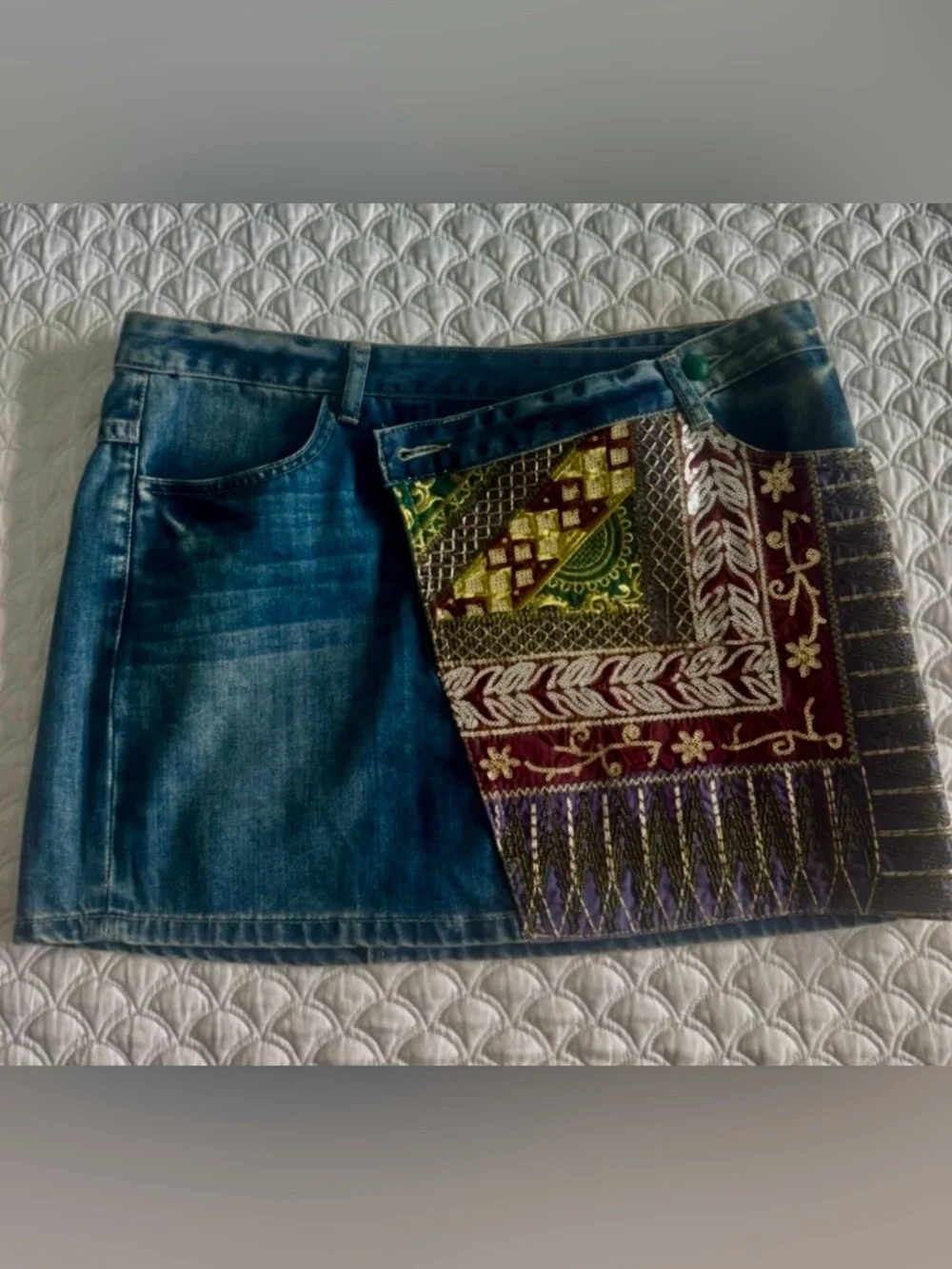 🌵DESIGUAL🌵DENIM PATCHWORK MINI🌵